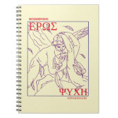 Cupid and Psyche Greek Mythology Classics Unique Notitieboek (Voorkant)