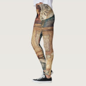 Cupid and Psyche Pre-Raphaelite schilderen, vrouwe Leggings (Links)
