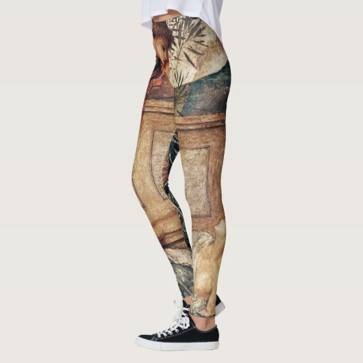 Cupid and Psyche Pre-Raphaelite schilderen, vrouwe Leggings (Links)