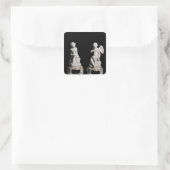 Cupid and Psyche, Sevres group, 1758 Vierkante Sticker (Tas)