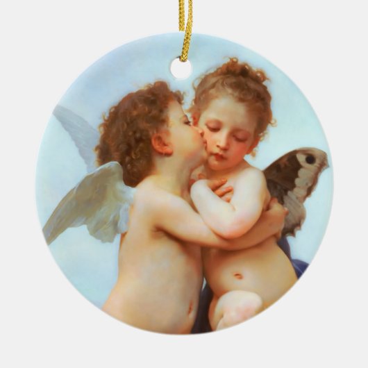 Cupid and Psyche Wedding Ornament (Voorkant)