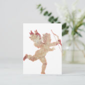 Cupid Angel Briefkaart (Staand voorkant)
