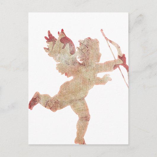 Cupid Angel Briefkaart (Voorkant)