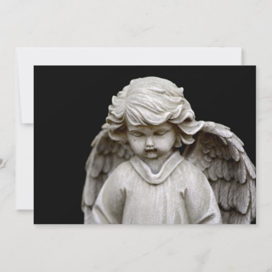 Cupid Angel, Memorial, condoleances Kaart (Voorkant)