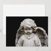 Cupid Angel, Memorial, condoleances Kaart (Voorkant / Achterkant)