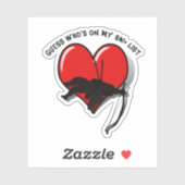 Cupid Anti Valentine's Day  Sticker (Vel)