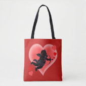 Cupid Bags Valentijnse cupid Canvas tassen persona (Voorkant)