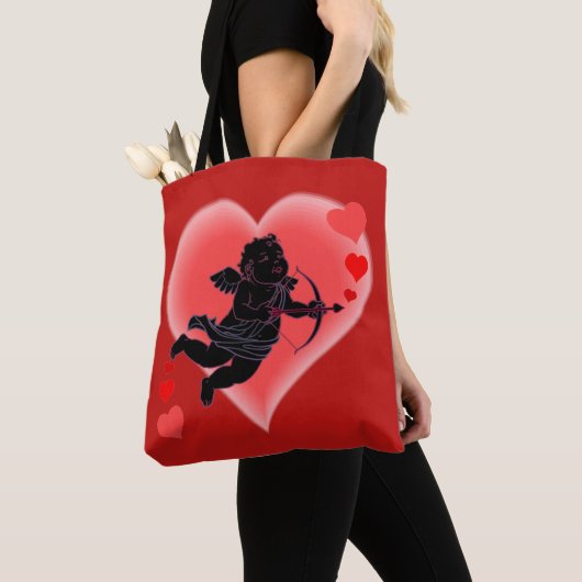 Cupid Bags Valentijnse cupid Canvas tassen persona (Dichtbij)