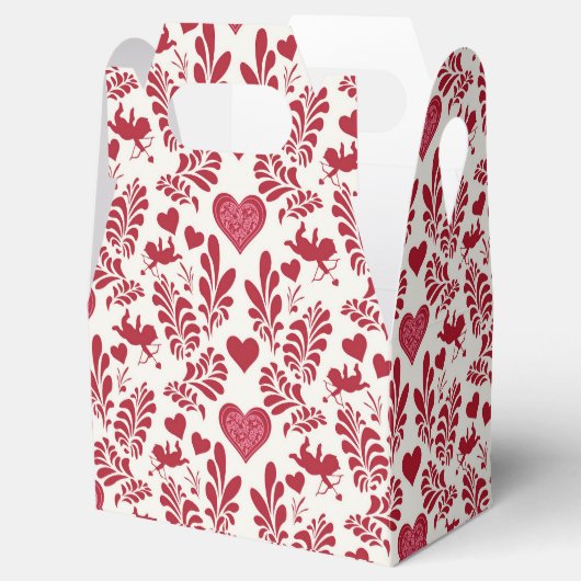  Cupid-behangpapier Bedankdoosjes (Geopend)