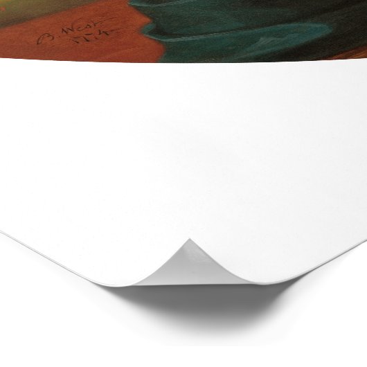 Cupid - Benjamin West Fine Art Poster (Hoek)