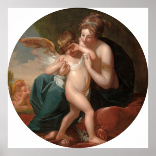 Cupid - Benjamin West Fine Art Poster