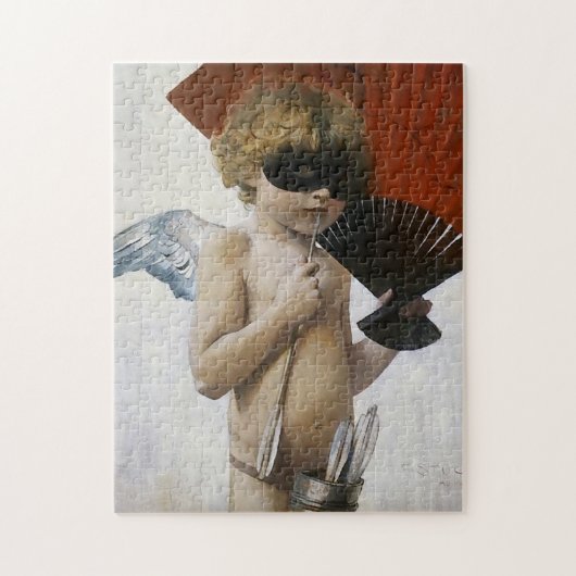Cupid bij de Masker Ball Legpuzzel (Verticaal)