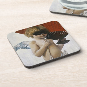 Cupid bij de Masker Ball Onderzetter