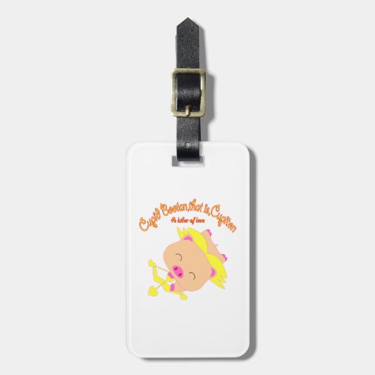 Cupid Bootan Bagagelabel (Voorkant verticaal)