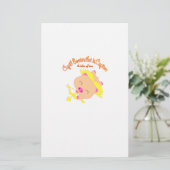 Cupid Bootan Briefpapier (Staand voorkant)
