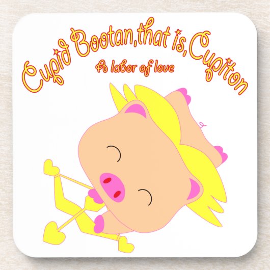Cupid Bootan Drankjes Onderzetter (Voorkant)