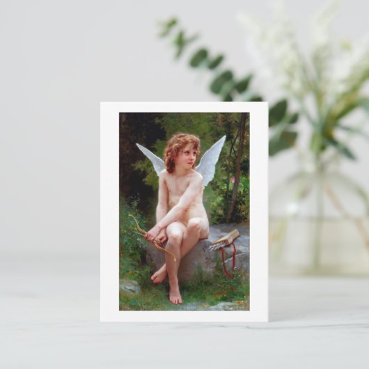 Cupid, Bouguereau Briefkaart (Staand voorkant)
