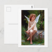 Cupid, Bouguereau Briefkaart (Voorkant / Achterkant)