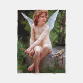 Cupid, Bouguereau Fleece Deken (Voorkant)