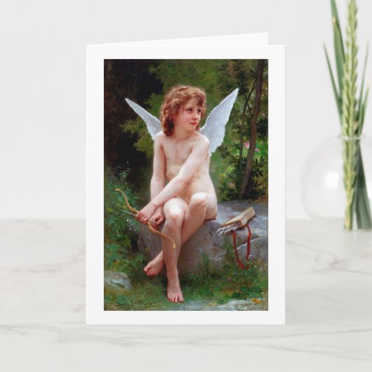 Cupid, Bouguereau Kaart (Voorkant)