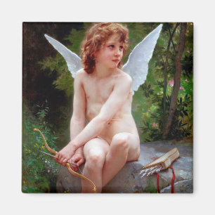 Cupid, Bouguereau Magneet
