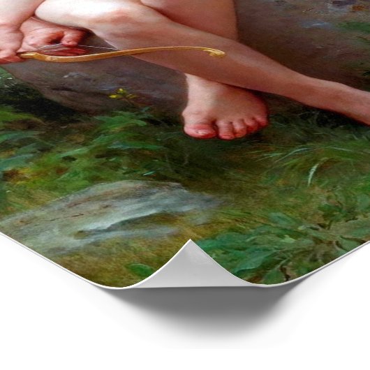 Cupid, Bouguereau Poster (Hoek)