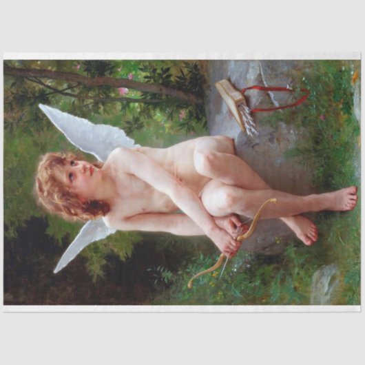 Cupid, Bouguereau Tissuepapier (Voorkant)