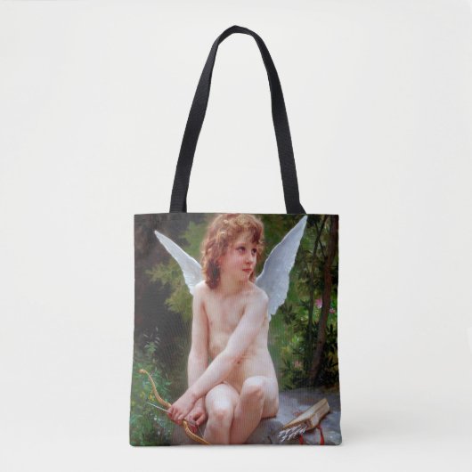 Cupid, Bouguereau Tote Bag (Voorkant)