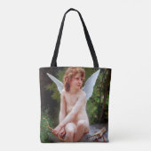 Cupid, Bouguereau Tote Bag (Achterkant)