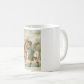 Cupid Boy and Girl in Pink Valentijn Koffiemok (Voorkant rechts)