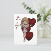 Cupid Briefkaart (Staand voorkant)