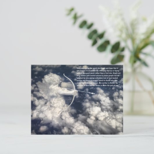 Cupid Briefkaart (Staand voorkant)