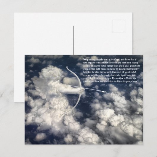 Cupid Briefkaart (Voorkant / Achterkant)