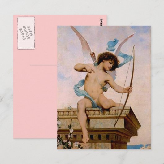 Cupid Briefkaart (Voorkant / Achterkant)