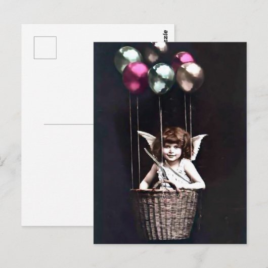  Cupid Briefkaart (Voorkant / Achterkant)