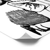 Cupid Calavera, Skeleton Lovers c. jaren '00 Poster (Hoek)