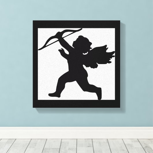 CUPID CANVAS AFDRUK (Insitu (Houten vloer))