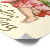 Cupid Cherub Angel Heart Cottage Poster (Hoek)