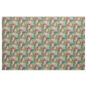 Cupid Cherub Oogst Hart Boom Stof (Fat Quarter)