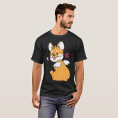 Cupid Corgi T-shirt (Voorkant volledig)