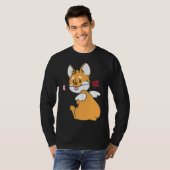 Cupid Corgi T-shirt (Voorkant volledig)