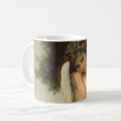 Cupid (Cupidon) Angel Portrait van Bouguereau Koffiemok (Voorkant links)