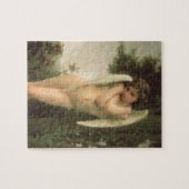 Cupid (Cupidon) Angel Portrait van Bouguereau Legpuzzel (Horizontaal)