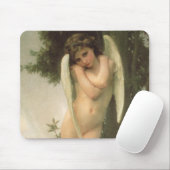Cupid (Cupidon) Angel Portrait van Bouguereau Muismat (Met muis)