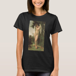 Cupid (Cupidon) Angel Portrait van Bouguereau T-shirt