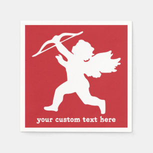 Cupid custom paper napkins servet