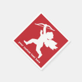 Cupid custom paper napkins servet (Hoek)