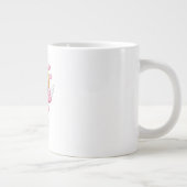 Cupid en Bunny Dans Grote Koffiekop (Rechts)