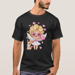 Cupid en Bunny Dans T-shirt
