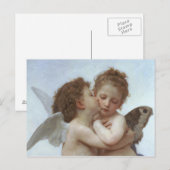 Cupid en Psyche als kind Briefkaart (Voorkant / Achterkant)